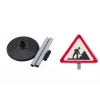 LEAN TOYS Großes Baustellen-Warnschild 70cm
