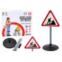 LEAN TOYS Großes Baustellen-Warnschild 70cm
