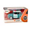 LEAN TOYS Classic Police Car 1:38 Drive Lights Sounds Green