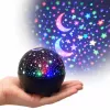 LEAN Star Projector Night Light Speaker 2in1 Black