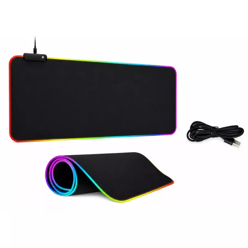 LEAN Tastatur-Mauspad mit LED-Beleuchtung 30x80cm
