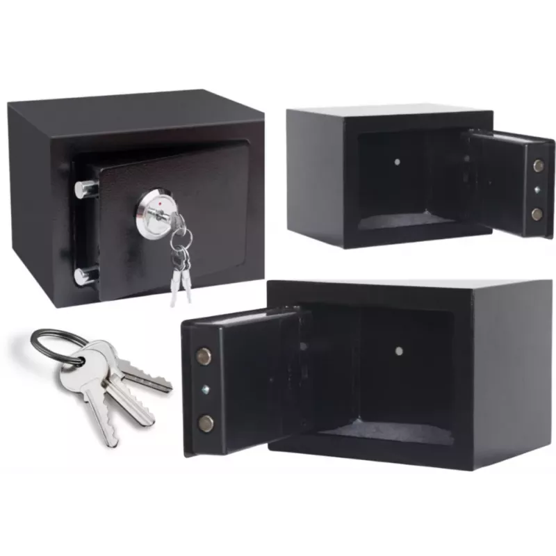 LEAN Home Key Safe Steel Black 35x25x25cm