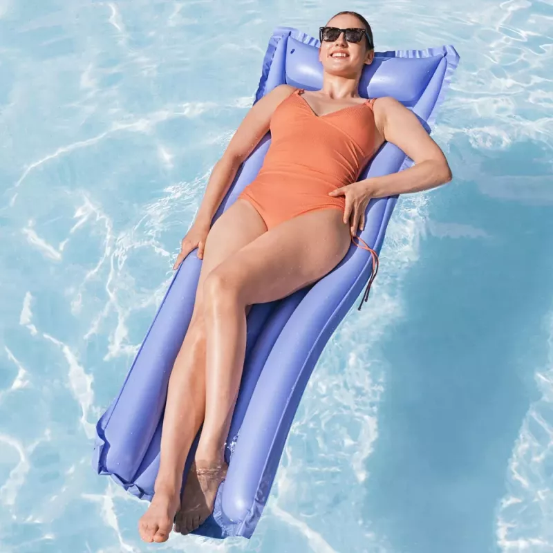 Bestway Aufblasbare Schwimmmatratze Blau 44007