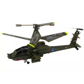 LEAN TOYS Apache Militärhubschrauber ferngesteuert RC Syma S109H Khaki