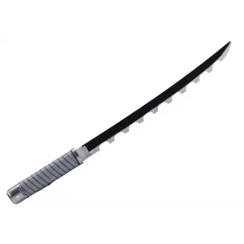LEAN TOYS Nichirin Samurai Schwert batteriebetrieben bequemer Griff Schwarz Sound
