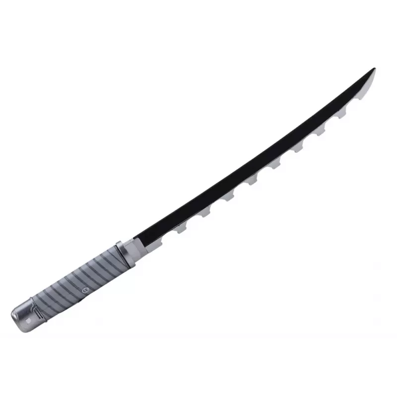 LEAN TOYS Nichirin Samurai Schwert batteriebetrieben bequemer Griff Schwarz Sound