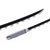 LEAN TOYS Nichirin Samurai Schwert batteriebetrieben bequemer Griff Schwarz Sound