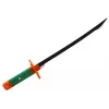 LEAN TOYS Nichirin Samurai Schwert batteriebetrieben bequemer Griff grün Sound