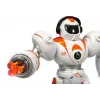 LEAN TOYS ferngesteuerter Roboter R/C schießt Geschosse