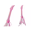 LEAN TOYS Elektrische Gitarre für Kinder mit Lichtern und Melodien, Pink