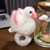 LEAN TOYS Plüsch-Schwan Maskottchen Armband Handgelenk Weiß