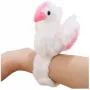 LEAN TOYS Plüsch-Schwan Maskottchen Armband Handgelenk Weiß