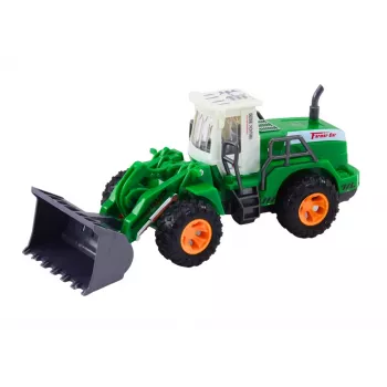LEAN TOYS Bagger-Lader R/C Funkfernsteuerung mit Hubarm Grün