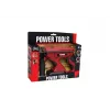 LEAN TOYS DIY Drill Red Akku-Bohrschrauber 18V Li-Ion 2x1,5Ah