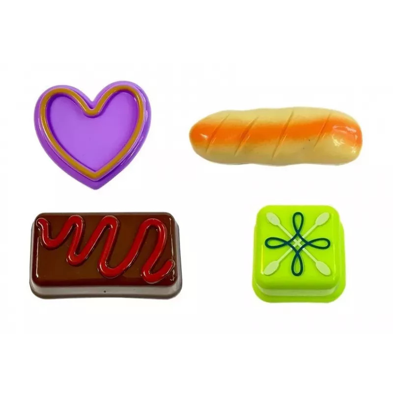 LEAN TOYS Set of Sweets - Confectionery Shop