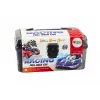 LEAN TOYS Auto-Set im Koffer 25 Teile mit Straßenmatte