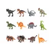 LEAN TOYS Dinosaurier Figuren Set Park Zubehör Box 46 Teile
