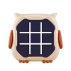 LEAN TOYS Electronic Game 3in1 Tic Tac Toe Memory Owl Beige