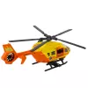 LEAN TOYS Rettungshubschrauber mit Haken, Trage, Lichtern, Geräuschen, Orange, 1:12