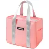 LEAN Thermische Isolier-Frühstückstasche Lunchtasche Pink 24cm