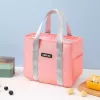 LEAN Thermische Isolier-Frühstückstasche Lunchtasche Pink 24cm