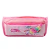 LEAN Federmäppchen Schulset Einhornflügel Glitzer 3D Pink 21,5x9 cm