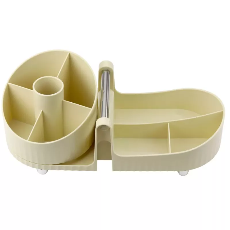 LEAN Kosmetik-Organizer Büro-Zubehör mit Griff Beige