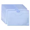 LEAN Set mit 20 flexiblen transparenten blauen Ausweishüllen