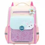 LEAN Schulrucksack mit Hasen-Brustgurt Pastell 21L