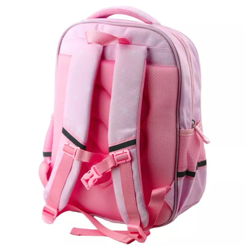 LEAN Unicorn School Backpack Chest Strap Pink 20L