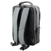 LEAN City Business Backpack USB Laptop Pocket Black Gray 16L 41cm