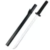 LEAN TOYS Holz-Katana-Schwert Spiel-Trainings-Requisite Schwarz 70cm