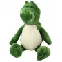 LEAN TOYS Plüsch-Maskottchen Kuscheltier Krokodil Grün 25cm