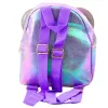 LEAN Kinderrucksack mit Pailletten Mauseohren Lila 22cm 3L