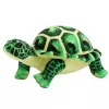 LEAN TOYS Plüsch-Schildkröte Maskottchen Kuscheltier Grün 25 cm
