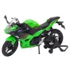LEAN TOYS Sportmotorrad Metall Lichter Geräusche Grün 1:12