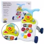 LEAN TOYS Interaktiver Lauflernwagen mit Lenkrad, Licht und Sound