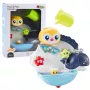 LEAN TOYS Interaktives Wasserbadspielzeug Pinguin Wal