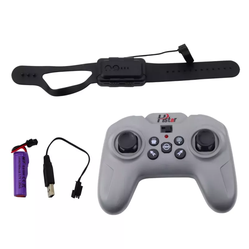 LEAN TOYS RC Car Smoke Effect 2.4G Red
