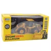 LEAN TOYS Bagger Bulldozer Fernsteuerung RC 2.4G 6CH Gelb