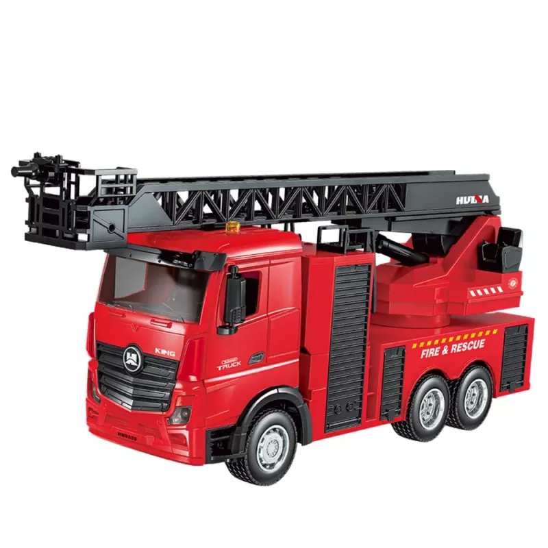 Feuerwehrfahrzeug mit ausziehbarer Leiter und Wasser-Spritzfunktion Huina 1:18