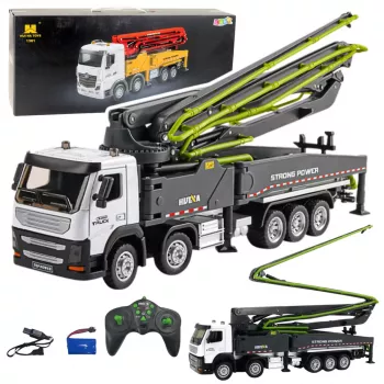HUINA 1:18 RC Betonmischer Fernbedienung Grau