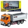 Huina 22775 1:50 Orange Metal Dump Truck Diecast Model