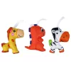 LEAN TOYS Batteriebetriebenes Babybett-Karussell mit Universal-Clip-Haltern Blau