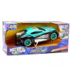 LEAN TOYS Rocket Race Car Rear Wheel Drive Lights Sounds