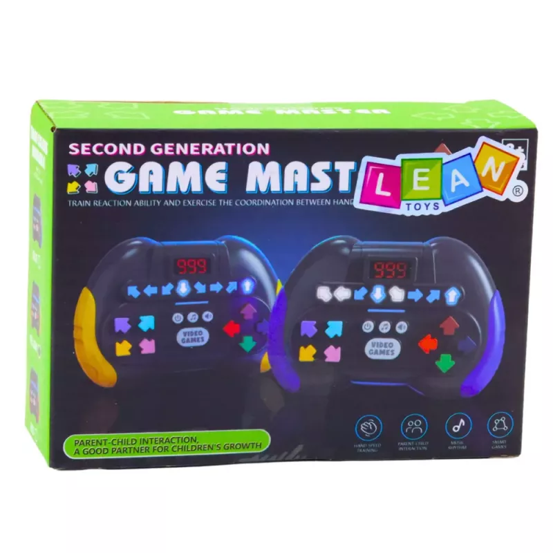 LEAN TOYS Spielkonsole Elektronische Arcade-Spiele 999 Level