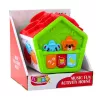 LEAN TOYS Interaktives Lern-Sortierhaus für Kleinkinder Grün