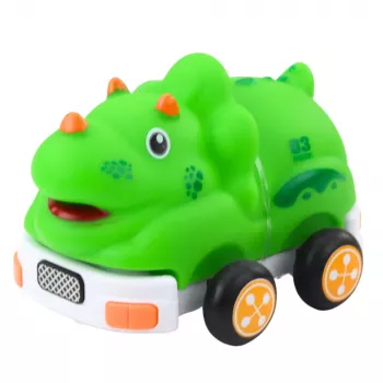 LEAN TOYS Fernsteuerung RC Auto für Kleinkinder Dinosaurier Grün