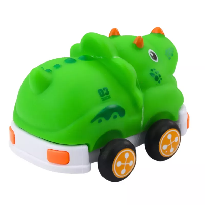 LEAN TOYS Fernsteuerung RC Auto für Kleinkinder Dinosaurier Grün