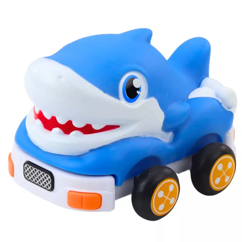 LEAN TOYS Fernsteuerung Auto RC für Kleinkinder Blauer Hai